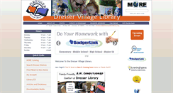 Desktop Screenshot of dresserpubliclibrary.org